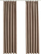 vidaXL - Gordijnen - verduisterend - met - haken - 2 - st - 140x225 - cm - taupe
