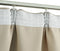 vidaXL - Gordijnen - verduisterend - met - haken - 2 - st - 140x225 - cm - beige
