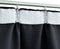 vidaXL - Gordijnen - verduisterend - met - haken - 2 - st - 140x225 - cm - antraciet