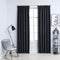 vidaXL - Gordijnen - verduisterend - met - haken - 2 - st - 140x225 - cm - antraciet