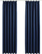 vidaXL - Gordijnen - verduisterend - met - haken - 2 - st - 140x245 - cm - blauw