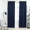 vidaXL - Gordijnen - verduisterend - met - haken - 2 - st - 140x245 - cm - blauw