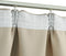 vidaXL - Gordijnen - verduisterend - met - haken - 2 - st - 140x245 - cm - beige