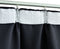 vidaXL - Gordijnen - verduisterend - met - haken - 2 - st - 140x245 - cm - antraciet