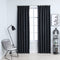 vidaXL - Gordijnen - verduisterend - met - haken - 2 - st - 140x245 - cm - antraciet