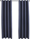 vidaXL - Gordijnen - verduisterend - met - ringen - 2 - st - 140x175 - cm - antraciet