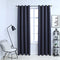 vidaXL - Gordijnen - verduisterend - met - ringen - 2 - st - 140x175 - cm - antraciet