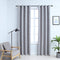 vidaXL - Gordijnen - verduisterend - met - ringen - 2 - st - 140x175 - cm - antraciet