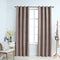 vidaXL - Gordijnen - verduisterend - met - ringen - 2 - st - 140x175 - cm - antraciet