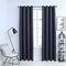 vidaXL - Gordijnen - verduisterend - met - ringen - 2 - st - 140x225 - cm - antraciet