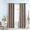 vidaXL - Gordijnen - verduisterend - met - ringen - 2 - st - 140x225 - cm - roestkleur