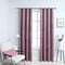 vidaXL - Gordijnen - verduisterend - met - ringen - 2 - st - 140x245 - cm - fluweel - roze