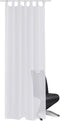 vidaXL - Gordijnen - voile - 140x175 - cm - geel - 2 - st
