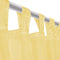 vidaXL - Gordijnen - voile - 140x175 - cm - geel - 2 - st