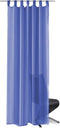vidaXL - Gordijnen - voile - 140x225 - cm - koningsblauw - 2 - st
