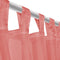 vidaXL - Gordijnen - voile - 140x225 - cm - rood - 2 - st