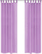 vidaXL - Gordijnen - voile - 140x245 - cm - koningsblauw - 2 - st