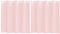 vidaXL - Gordijnen - voile - met - doorvoertules - 2 - st - 140x140 - cm - lichtroze