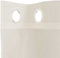 vidaXL - Gordijnen - voile - met - doorvoertules - 2 - st - 140x140 - cm - crèmekleurig