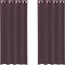 vidaXL - Gordijnen - voile - met - doorvoertules - 2 - st - 140x225 - cm - paars