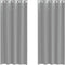 vidaXL - Gordijnen - voile - met - doorvoertules - 2 - st - 140x225 - cm - lichtgrijs