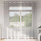 vidaXL - Gordijnen - voile - met - doorvoertules - 2 - st - 140x225 - cm - lichtgrijs