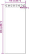 vidaXL - Gordijnen - voile - met - doorvoertules - 2 - st - 140x225 - cm - bruin