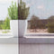 vidaXL - Gordijnen - voile - met - doorvoertules - 2 - st - 140x225 - cm - paars