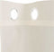 vidaXL - Gordijnen - voile - met - doorvoertules - 2 - st - 140x225 - cm - crèmekleurig