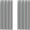 vidaXL - Gordijnen - voile - met - doorvoertules - 2 - st - 140x245 - cm - lichtgrijs