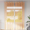 vidaXL - Gordijnen - voile - met - doorvoertules - 2 - st - 140x260 - cm - oranje