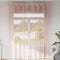 vidaXL - Gordijnen - voile - met - doorvoertules - 2 - st - 140x260 - cm - lichtroze