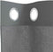 vidaXL - Gordijnen - voile - met - doorvoertules - 2 - st - 140x260 - cm - donkergrijs