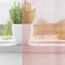 vidaXL - Gordijnen - voile - met - doorvoertules - 2 - st - 140x260 - cm - lichtroze