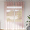 vidaXL - Gordijnen - voile - met - doorvoertules - 2 - st - 140x300 - cm - lichtroze