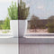 vidaXL - Gordijnen - voile - met - doorvoertules - 2 - st - 140x300 - cm - paars