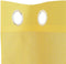 vidaXL - Gordijnen - voile - met - doorvoertules - 2 - st - geel