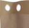 vidaXL - Gordijnen - voile - met - doorvoertules - 2 - st - lichtbruin