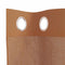 vidaXL - Gordijnen - voile - met - doorvoertules - 2 - st - terracotta