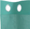 vidaXL - Gordijnen - voile - met - doorvoertules - 2 - st - turkoois