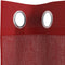 vidaXL - Gordijnen - voile - met - doorvoertules - 2 - st - wijnrood