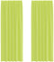 vidaXL - Gordijnen - voile - met - lipje - Top - 2 - st - Appelgroen