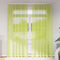vidaXL - Gordijnen - voile - met - lipje - Top - 2 - st - Appelgroen