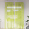 vidaXL - Gordijnen - voile - met - lipje - Top - 2 - st - Appelgroen