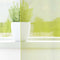 vidaXL - Gordijnen - voile - met - lipje - Top - 2 - st - Appelgroen