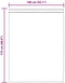 vidaXL - Gordijnen - voile - met - lussen - 2 - st - 140x175 - cm - lichtgrijs