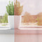 vidaXL - Gordijnen - voile - met - lussen - 2 - st - 140x225 - cm - roze