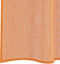 vidaXL - Gordijnen - voile - met - lussen - 2 - st - terracotta - 140x225 - cm