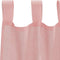 vidaXL - Gordijnen - voile - met - roedezakken - 2 - st - roze