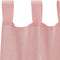 vidaXL - Gordijnen - voile - met - roedezakken - 2 - st - roze